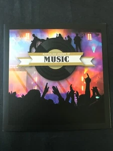 Australia 2013 Impression Legends of Music Imperf Numbered Varnish Minisheet X 2 - Bild 1 von 4