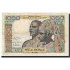 [#631543] Banconote, Stati dell'Africa occidentale, 1000 Francs, 1961, 1961-03-2