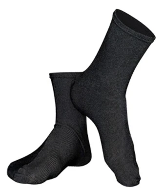 Sharkskin Covert Socks w/ HECS Stealth Screen Tech Size M Scuba Snorkel Freedive