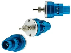AutoGauge Blow Off Valve Ventil Turbolader Turbo G-Lader Blau Valve +Zubehör #04 - Picture 1 of 2