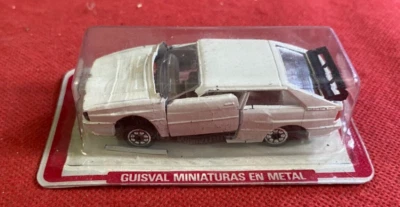 AUTO ??? METAL IN SCATOLA/BOX 1:64 Bianca GUISVAL Spain Vintage (ROTTA) - Immagine 1 di 4