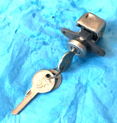 Antiguo cilindro interruptor de encendido de coche Ford Lincoln Mercury años 50, llaves Hot Rat Rod Foto 1 de 4