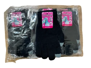 12 Pairs Adult Touch Screen Gloves for Mobile Phone use - Mens Ladies One Size - Picture 1 of 1
