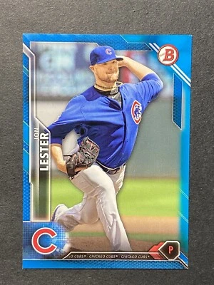 2016 Bowman #17 Blue  /150 Jon Lester - Image 1 of 2