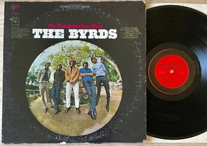 THE BYRDS MR. TAMBOURINE MAN LP COLUMBIA STEREO USA (1970's) VG+ RARE LABEL (RE) - Picture 1 of 8