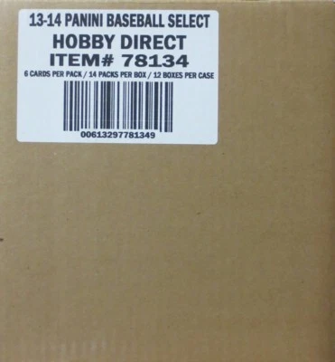 2013 Panini Select Baseball Hobby 12-Box Case - Image 1 of 2