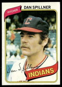 Dan Spillner 1980 Topps #38 Cleveland Indians Baseball Card - Bild 1 von 2
