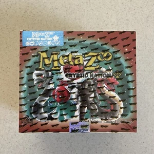MetaZoo Porta Gettoni Adesivo Blu Booster Box Cryptid Nation 2° Edizione IN MANO - Foto 1 di 6