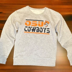 Vintage OSU Cowboys Long Sleeve Sweatshirt Youth Size M - Picture 1 of 5