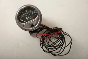 Sun Vintage Tachometer (F2L) 10000 RPM (JSF6) 10K Gauge Rare Sweep - Imagen 1 de 10