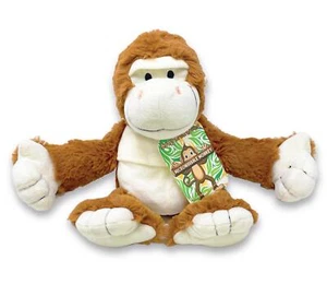 Childrens Plush Heatable Microwave Monkey Soft Toy - Picture 1 of 8