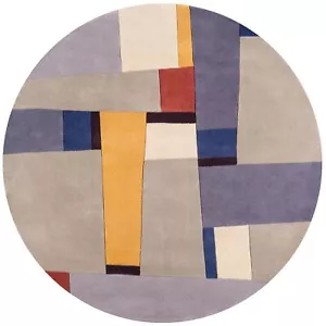 Momeni ugs New Wave Collection 100% Wool Hand Carved Tufted Contemporary Area - Picture 1 of 5