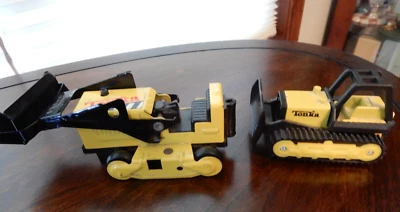 Tonka Construction Vehicles x2 1990's - Image 1 of 4