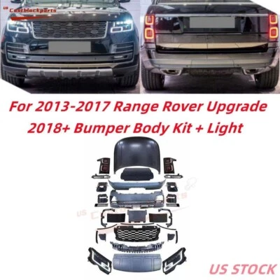 Body Kit For Range Rover Upgrade 2018+ Facelift Conversion Land Rover Bumper Kit - Image 1 of 4