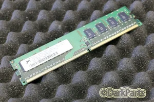 Micron MT8HTF12864AY-800E1 PC2-6400U-666-12-D0 1GB Memory RAM DDR2-800Mhz - Imagen 1 de 1