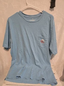 Tommy Bahama mens pocket tee tshirt Double sided graphics Sz XL - Picture 1 of 4