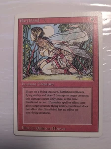 MTG - Earthbind - Revised Edition - Red - Enchantment - Quinton Hoover - Ex/NM - Picture 1 of 3