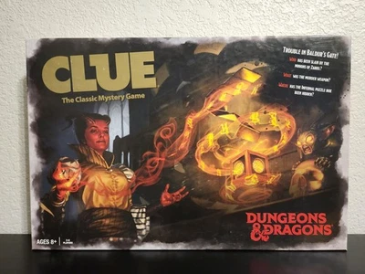 Dungeons & Dragons Clue Board Game Complete D&D Hasbro 2019 Complete - Image 1 of 4