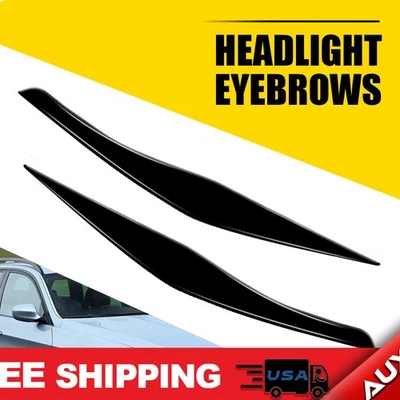 Para BMW Serie 3 E90 2005-12 Faro E91 Borde de párpados Cejas Foto 1 de 4