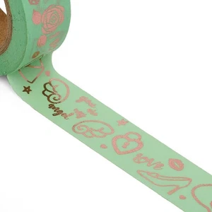 "Love to Shop" Washi Tape  9/16in. x 10 Yards  shopping shoes jewelry - Picture 1 of 5