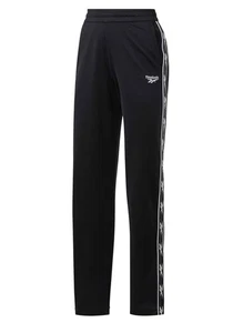 Pantalones deportivos Reebok Classics Vector Tape para mujer, negros, Xs extra pequeños - Imagen 1 de 4