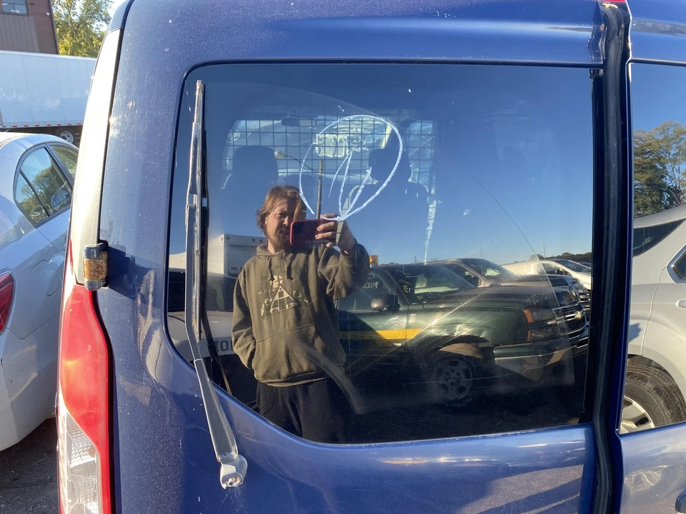 14 15 16 17 18 19 20 21 22 23 Ford Transit Connect vidro traseiro/janela - Imagem 1 de 1