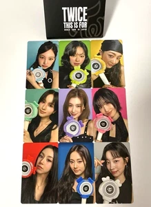 TWICE THIS IS FOR JAPAN OFFICIAL PHOTO CARD OSAKA DOME UPGRADE LIMITED - Picture 1 of 19