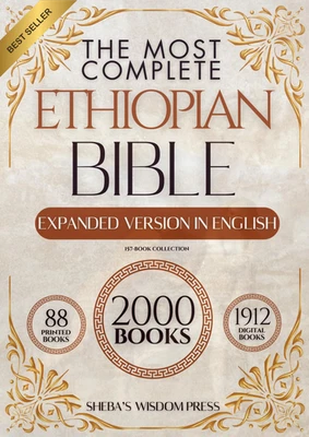 Ethiopian Bible Most Complete 157-Book Collection English Majestic Edition Lost  - image 1 of 3