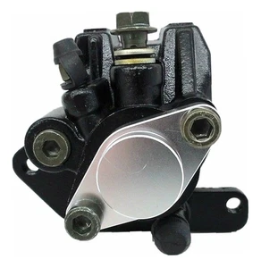 Se adapta a Yamaha 1987-06 YFZ 350 Banshee 350 pastillas de freno trasero con soporte - Imagen 1 de 3
