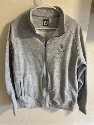 FootJoy Fleece Full-Zip jacket with an "Old Course St Andrews" logo size L - Image 1 of 4