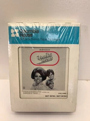 Diana Ross Supremes Anthology Vol 1 Motown 8-Track Cartridge Factory Sealed  - Image 1 of 3