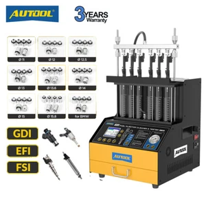 CT500 GDI FIS Fuel Injector Tester Cleaner Ultrasonic Injection Cleaning Machine - Picture 1 of 18