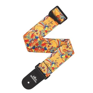 D'Addario Beatles Yellow Submarine 55th Anniv Polyester Guitar Strap; Primrose - Picture 1 of 3