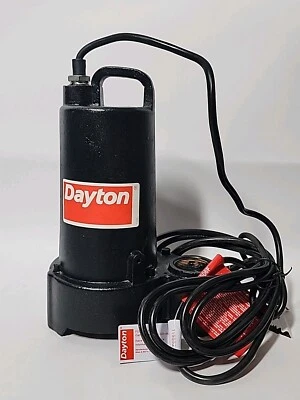 DAYTON 3BB74 HP 1/2, bomba de sumidero, sin interruptor incluido 3BB74 Foto 1 de 4