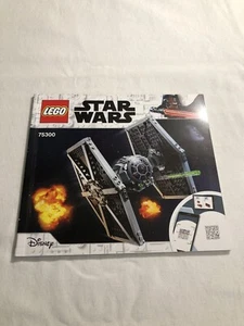 LEGO 75300 Star Wars Imperial TIE Fighter Manual de instrucciones SOLO - Imagen 1 de 2