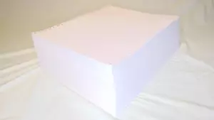 Continuous Feed Computer Paper for Dot Matrix Printer Blank 9.5X11 Inches - Picture 1 of 11