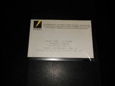 Star trek voyager season finale VHS lightning dubbs great video quality R1 - Image 1 of 4