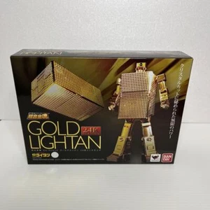 Figura Bandai Soul Of Chogokin Gx-32G24 Oro Lightan Acabado Chapado 24K Usada - Imagen 1 de 4