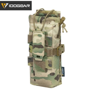 IDOGEAR Tactical Radio Pouch Walkie Talkie Holder PRC148/152 MOLLE MBITR V3 Camo - Image 1 of 4
