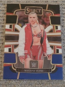 2024 WWE Panini Select MAXXINE DUPRI Black & Blue Prizm /399 - Picture 1 of 2
