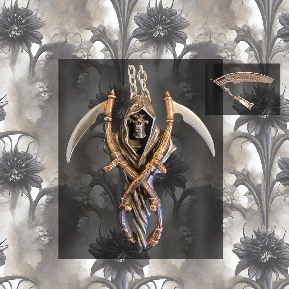 Alchemy Gothic - The Reapers Arms Pendant - Made in England - Immagine 1 di 1