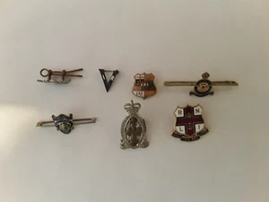 Vintage Pins And Badges Military British Legion Lifeboat Guild Coat Of Arms - Bild 1 von 8