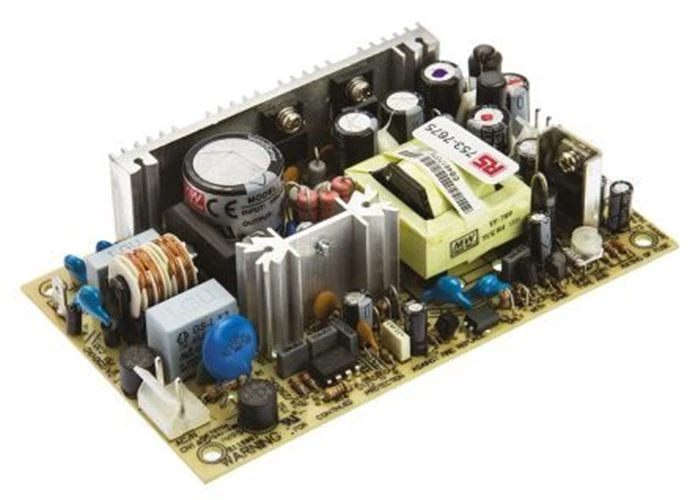 1 x Mean Well 42.6W Triple Output Embedded Switch Mode Power Supply SMPS, 2 A, 3 - Image 1 of 1
