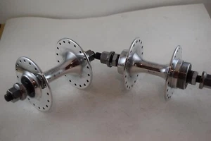 SUZUE hub set high flange 36 hole Stamped 8 F / 8 A Old School BMX aluminium NOS - Picture 1 of 12