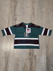 Vintage MIGHTY DUCKS Toddler Hockey JERSEY size 12 months ** 90's Mighty Mac NWT - Bild 1 von 6