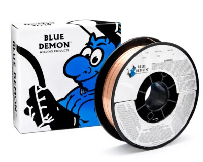 ER80S-D2 .030 X 11 lb MIG Spool Low Alloy Welding Wire Blue Demon