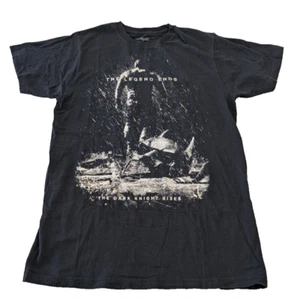 Camiseta De Colección Y2K Batman The Dark Knight Rises Adulto Hombre Mediana Negra Bane - Imagen 1 de 7