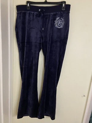Pantalones de chándal Juicy Couture talla grande 0X azul real Foto 1 de 4
