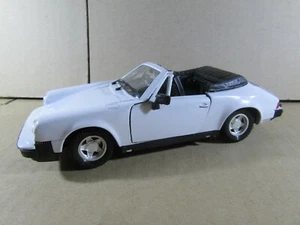 1982 625S Polistil 2215 Italy Porsche 911 SC Cabriolet Open White 1:25 - Picture 1 of 11