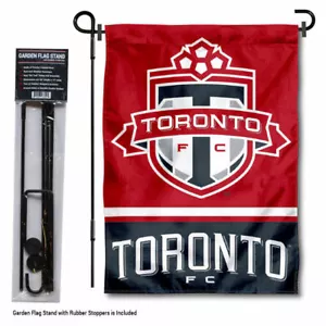 Toronto FC Garden Flag and Yard Pole Stand Included - Picture 1 of 3